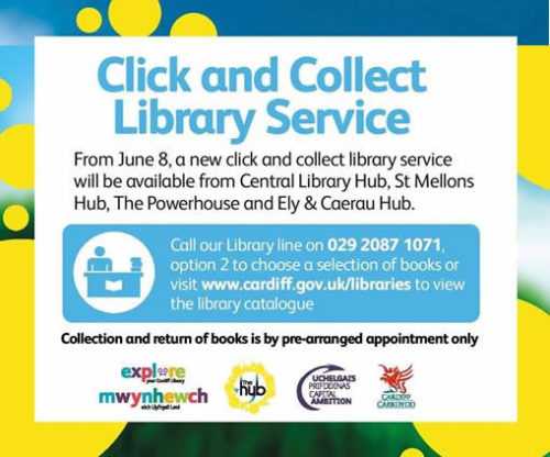 Library click and collect details are spelled out in the article