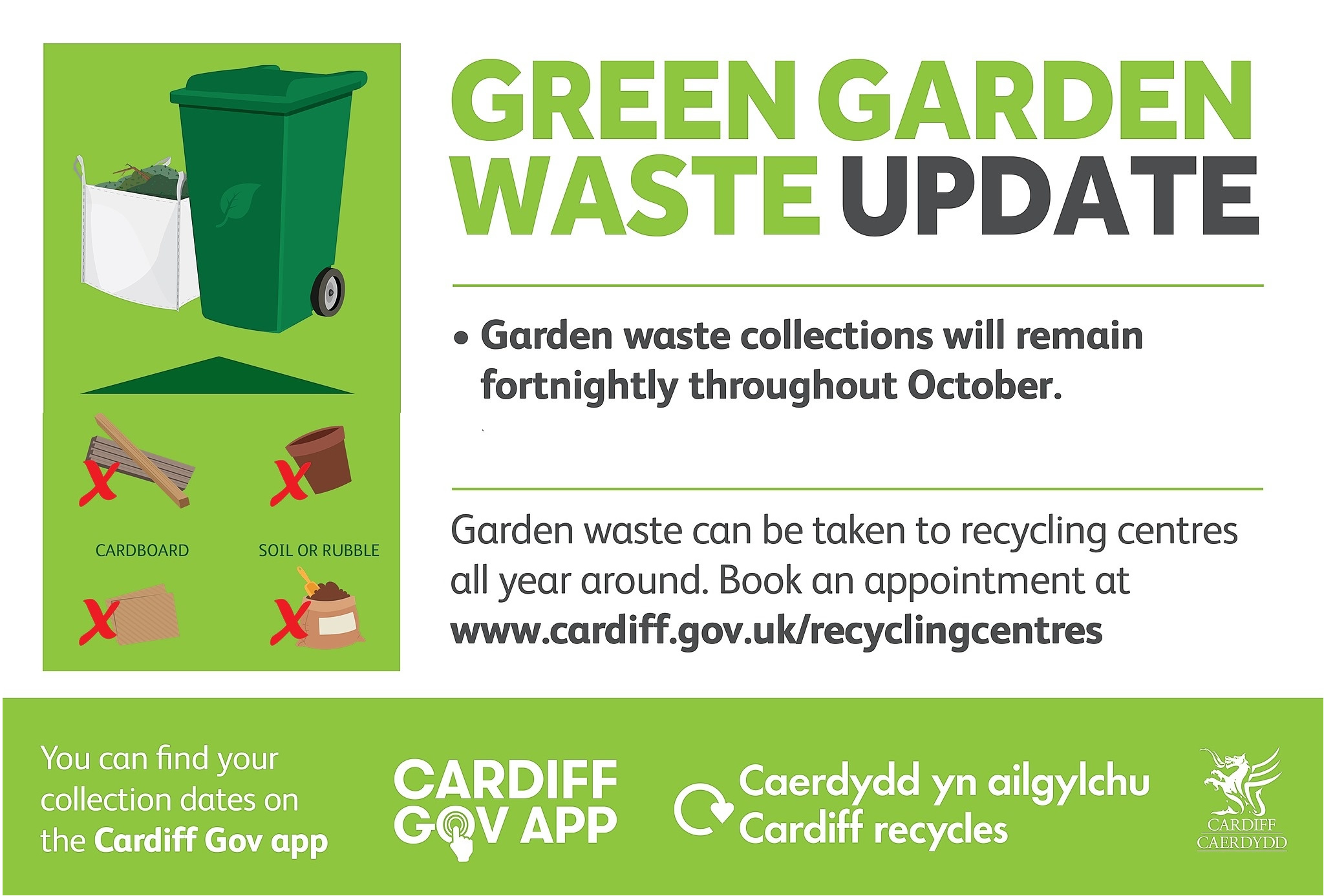 Garden Waste – Winter update | Radyr & Morganstown Community